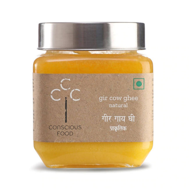 Conscious Food A2 Gir Cow Ghee (Bilona Preparation) | 100% Gir Cow Ghee | Homemade & Organic Ghee Main Image
