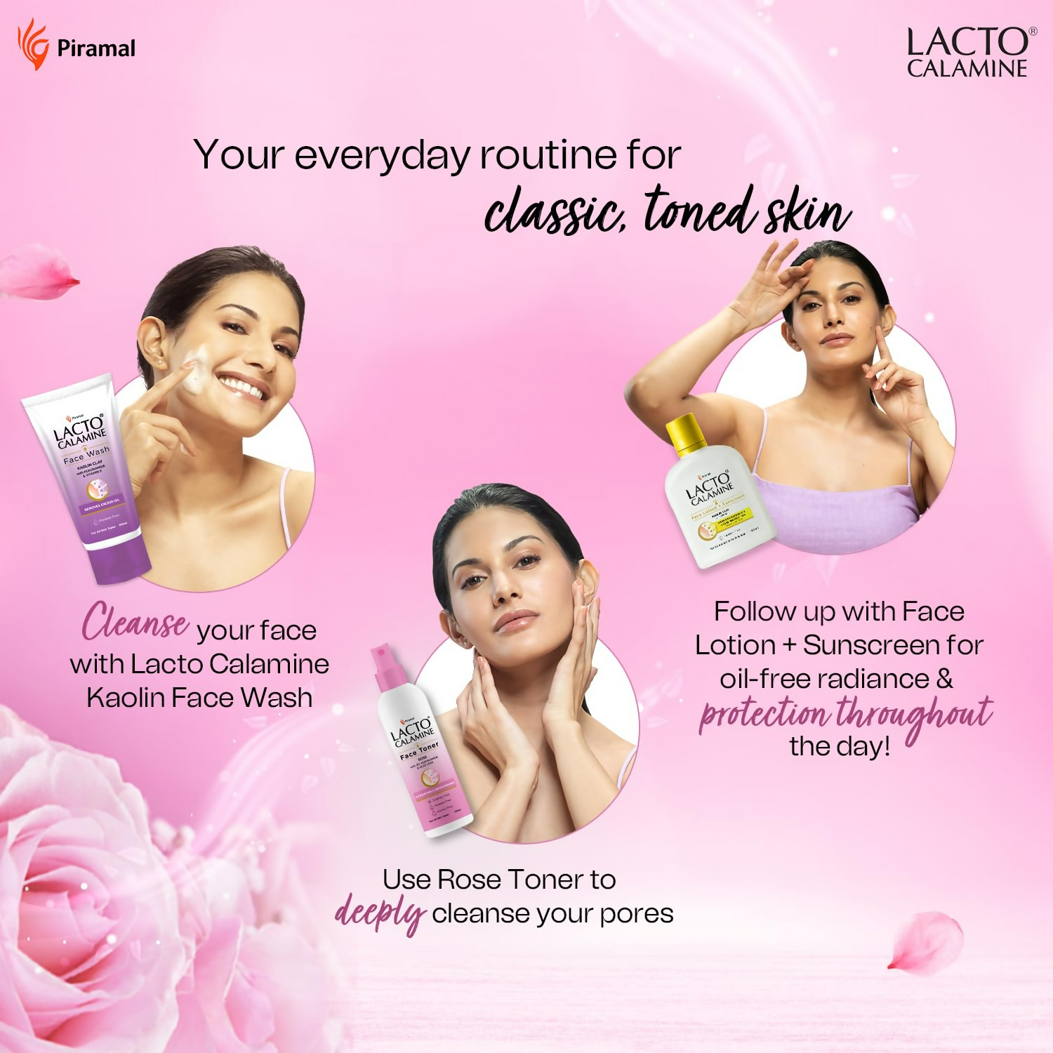 Lacto Calamine Rose Water Toner