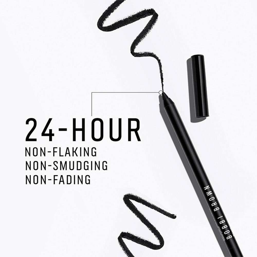 Bobbi Brown 24 Hour Waterproof Kajal Liner - Black - Vamzn#