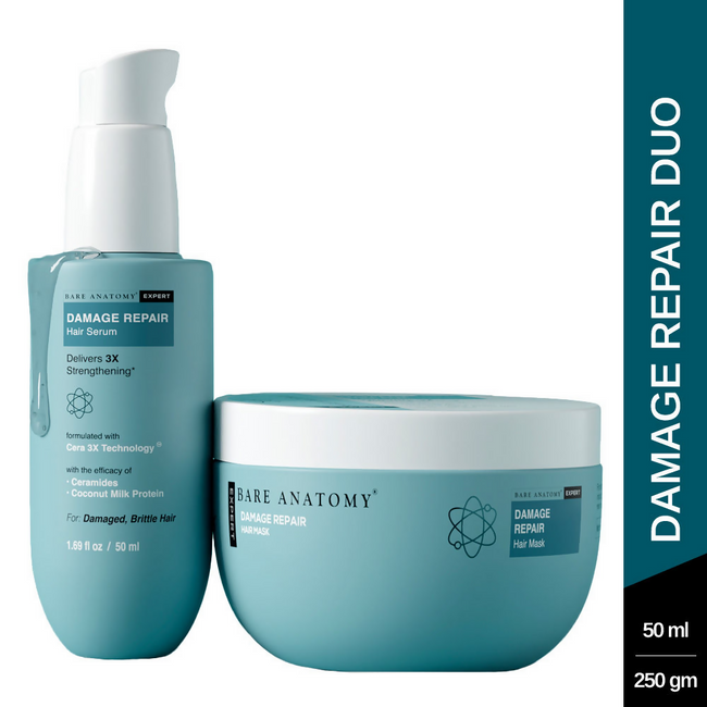 Bare Anatomy Expert Damage Repair Hair Mask & Serum Duo Main Image