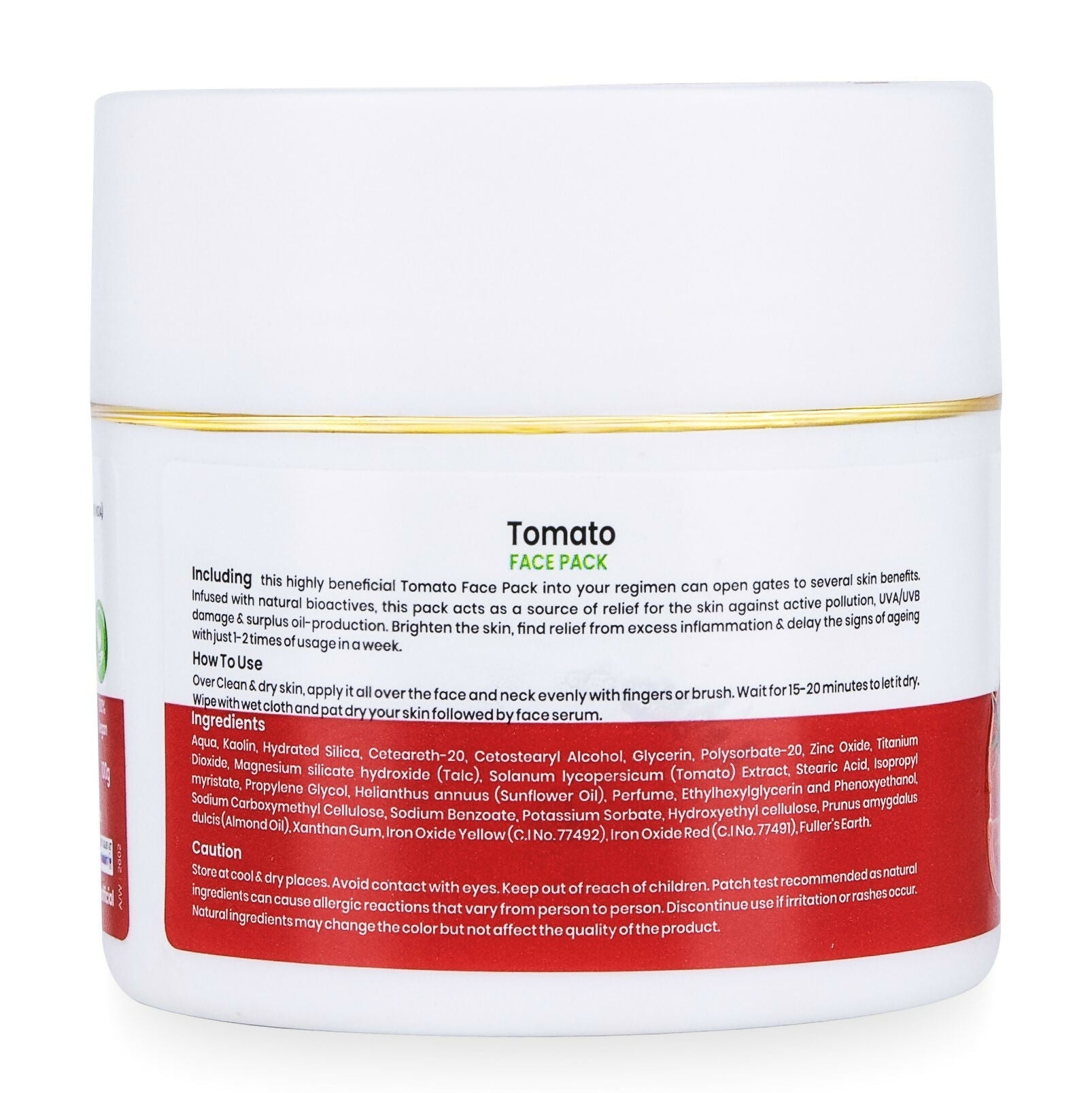 VI-JOHN Prakritik Tomato Face Pack Removes Tanning & Dead Cells Made With 100% Natural Bio Actives