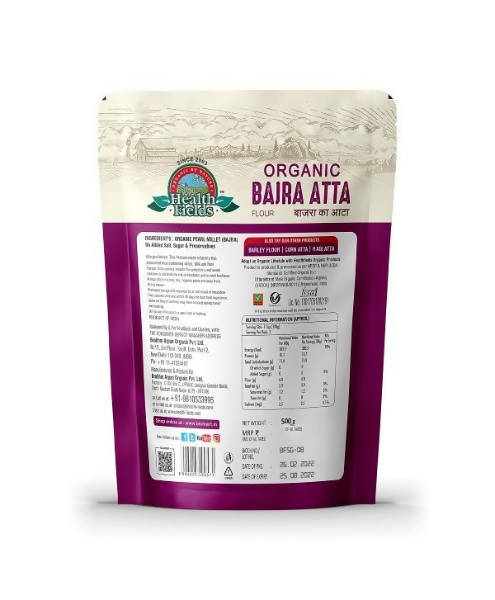Health Fields Organic Bajra Atta Main Image