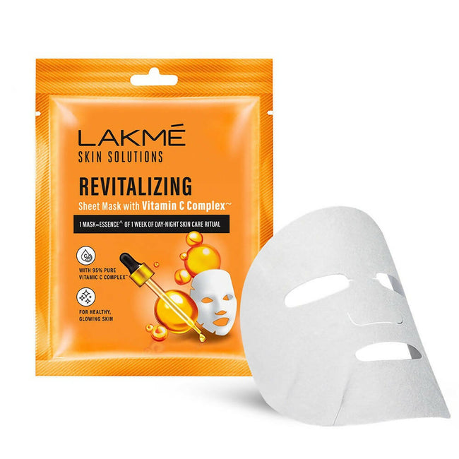 Lakme Skin Solutions Vitamin C - Revitalizing Sheet Mask Hover Image