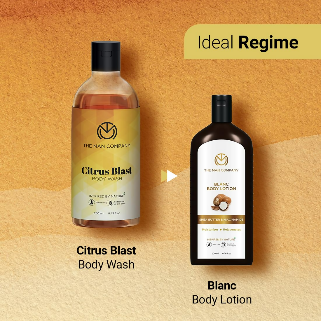 The Man Company Citrus Blast Perfumed Body Wash For Men