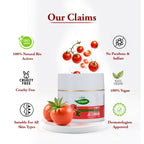 VI-JOHN Prakritik Tomato Face Pack Removes Tanning & Dead Cells Made With 100% Natural Bio Actives