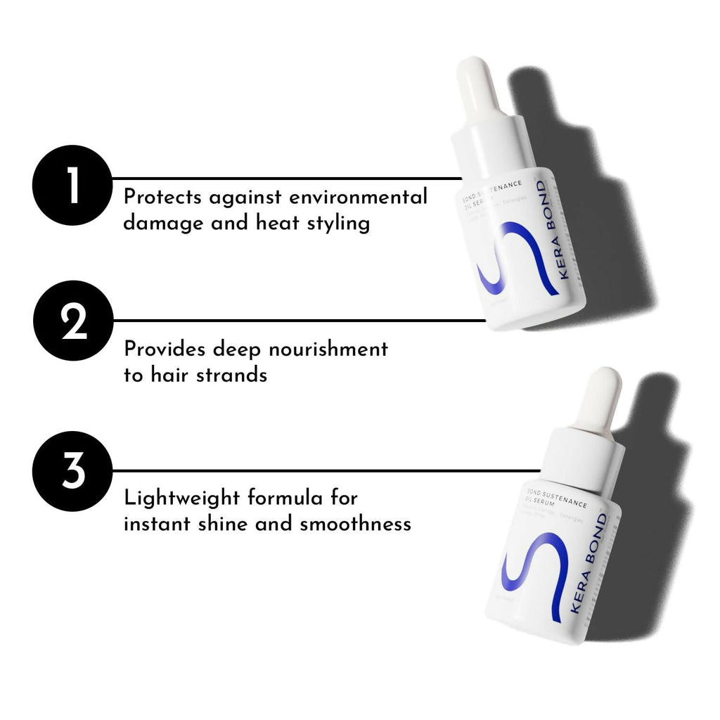 KERA BOND Hair Science Hair Repair Oil Serum For Keratin Treated, Colored Or Bleached Hair