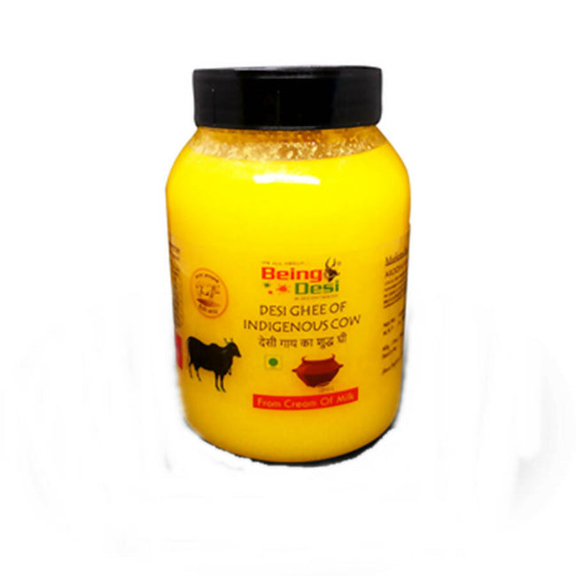 Being Desi Ghee of Indigenous Cow | Organic Ghee with Rich Aroma | Premium Cultured Desi Cow Ghee Hover Image