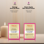VLCC Salon Series Fruit Facial Kit - (6 Facials) For Lightens Dark Spots & Brightens Skin Tone