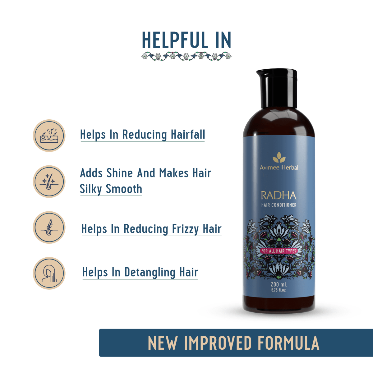 Avimee Herbal Anti Hair Fall Kit - Controls Hair Fall and Nourishes Hair Root, With Rosemary, Amla, Methi & Bhringraj