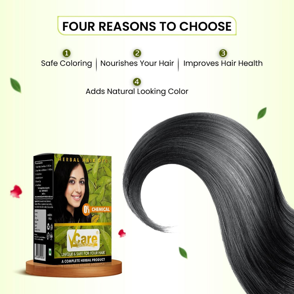 VCare Natural Herbal Hair Dye Powder