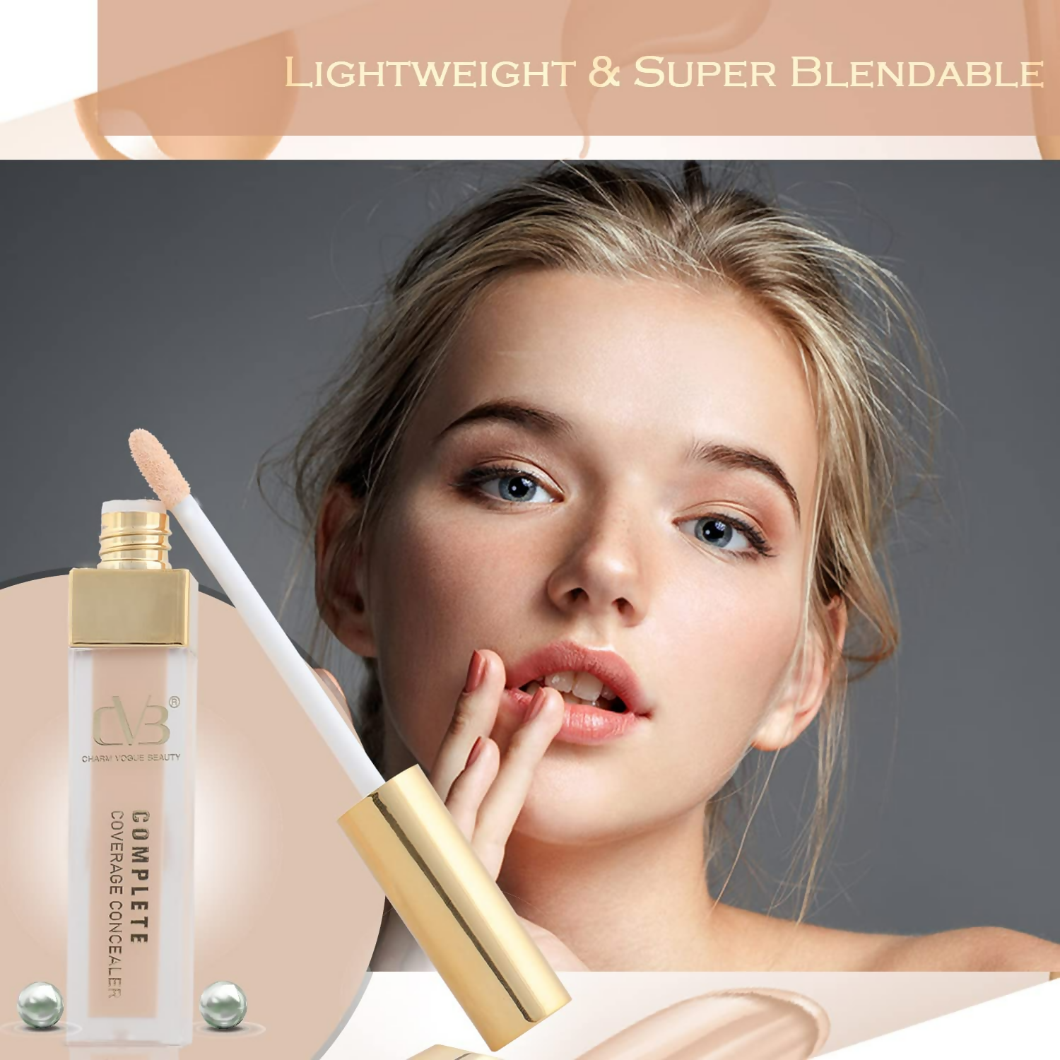 CVB C97 Natural Nude Complete Coverage Liquid Concealer Natural Nude