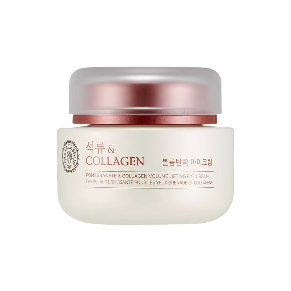 The Face Shop Pomegranate & Collagen Volume Lifting Eye Cream - Korean Skincare