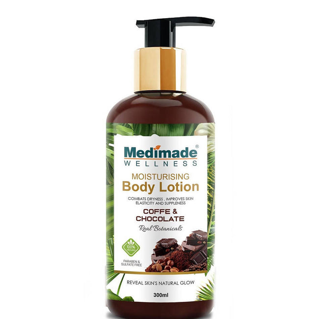 Medimade Wellness Coffee and Chocolate Moisturising Body Lotion Hover Image