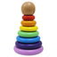Matoyi Rainbow Colored Ring Stacker Toy For Kids