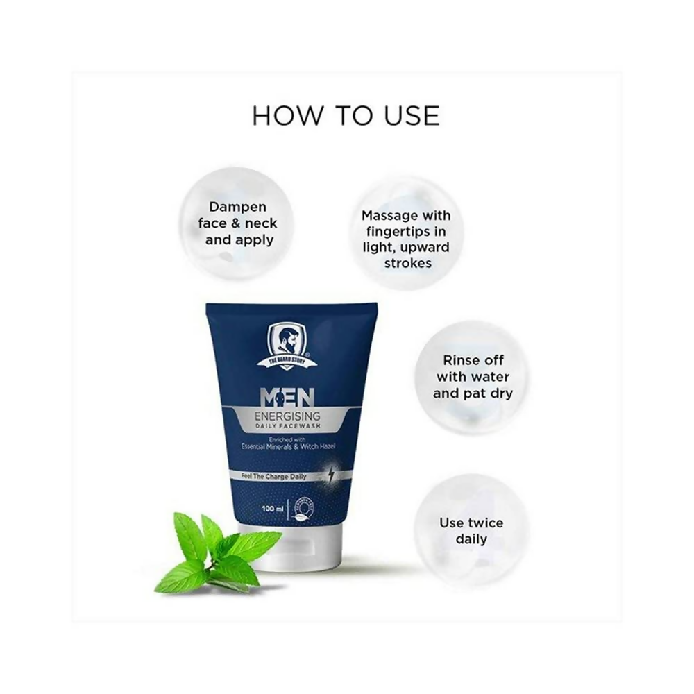 The Beard Story Men Energizing Daily Face Wash