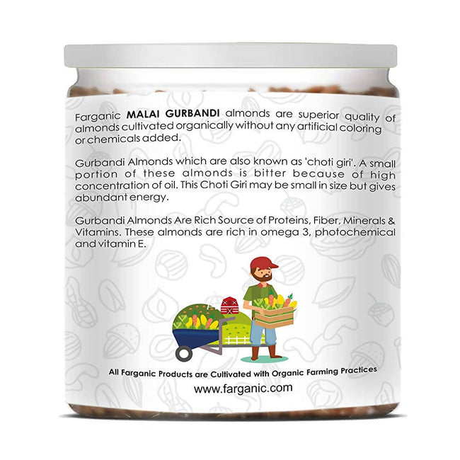 Farganic Malai Gurbandi Almonds Main Image