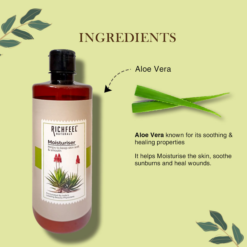 Richfeel Aloe Moisturizer-Lightweight & Hydrating