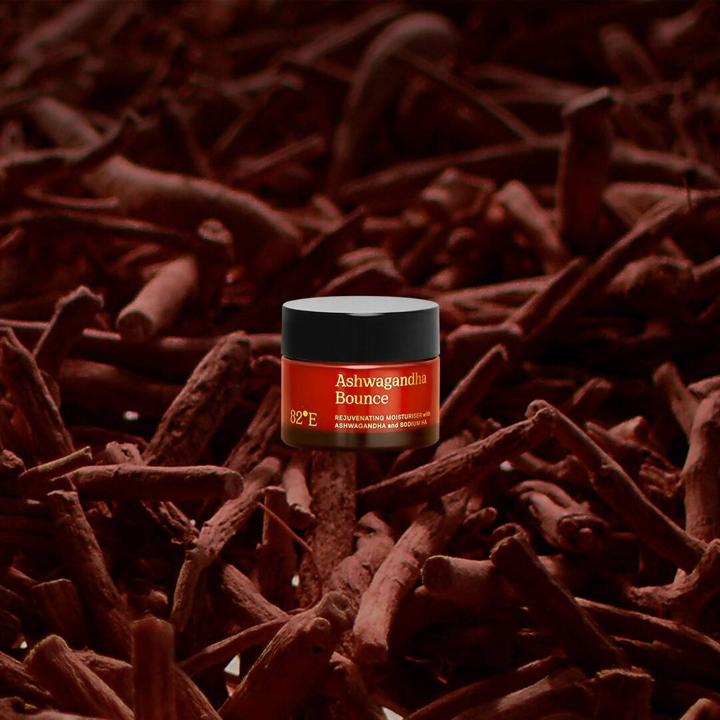 82°E By Deepika Padukone Ashwagandha Bounce Moisturiser, Paraben Free, Non-Sticky