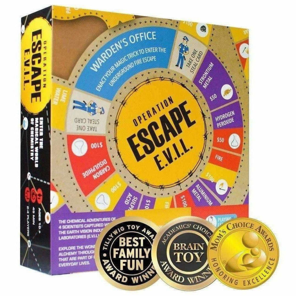 Wood Operation Escape Evil Fun Board Game Based on Chemistry and Magic for Kids