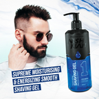 NishMan Fresh Active Energizing Shaving Gel Moisturizing