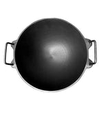 Elles Cast Iron Kadai Large Size 10 Inch (Perfect for 4 Member Family)