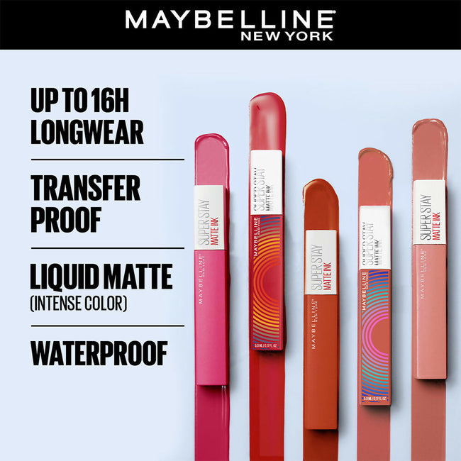 Maybelline New York Super Stay Matte Ink Liquid Lipstick - 70 Amazonian Main Image