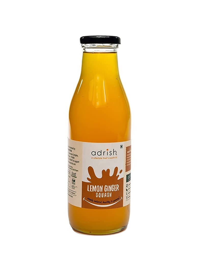 Adrish Natural Lemon Ginger Squash