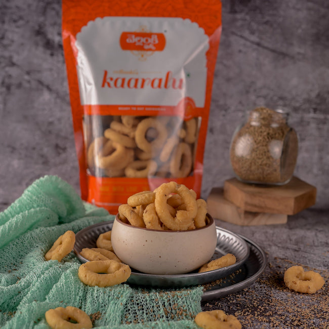 Vellanki Foods Chegodi Small | South Indian Snacks | Chinna Chekodilu / Chegodi | Ring Murukku Main Image