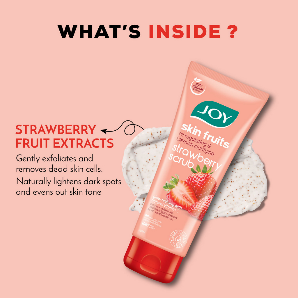 Joy Strawberry Face & Body Scrub