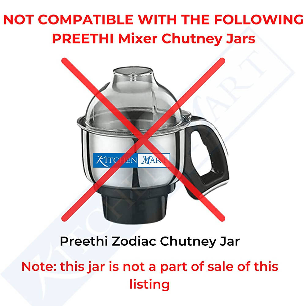 Kitchen Mart Preethi Zodiac / Zion / Zodiac 2.0 Medium and Big Jar Gasket