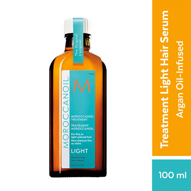 Moroccanoil Treatment Light Argan Oil Serum - All Hair Types & Light Colored Hair Main Image