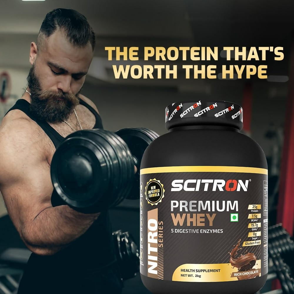 Scitron Nitro Series Premium Whey Rich Chocolate
