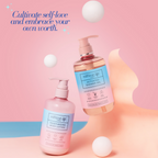 Natural Vibes Glow & Moisturising Bath and Body Regime with Shower Gel Body Wash & Lotion