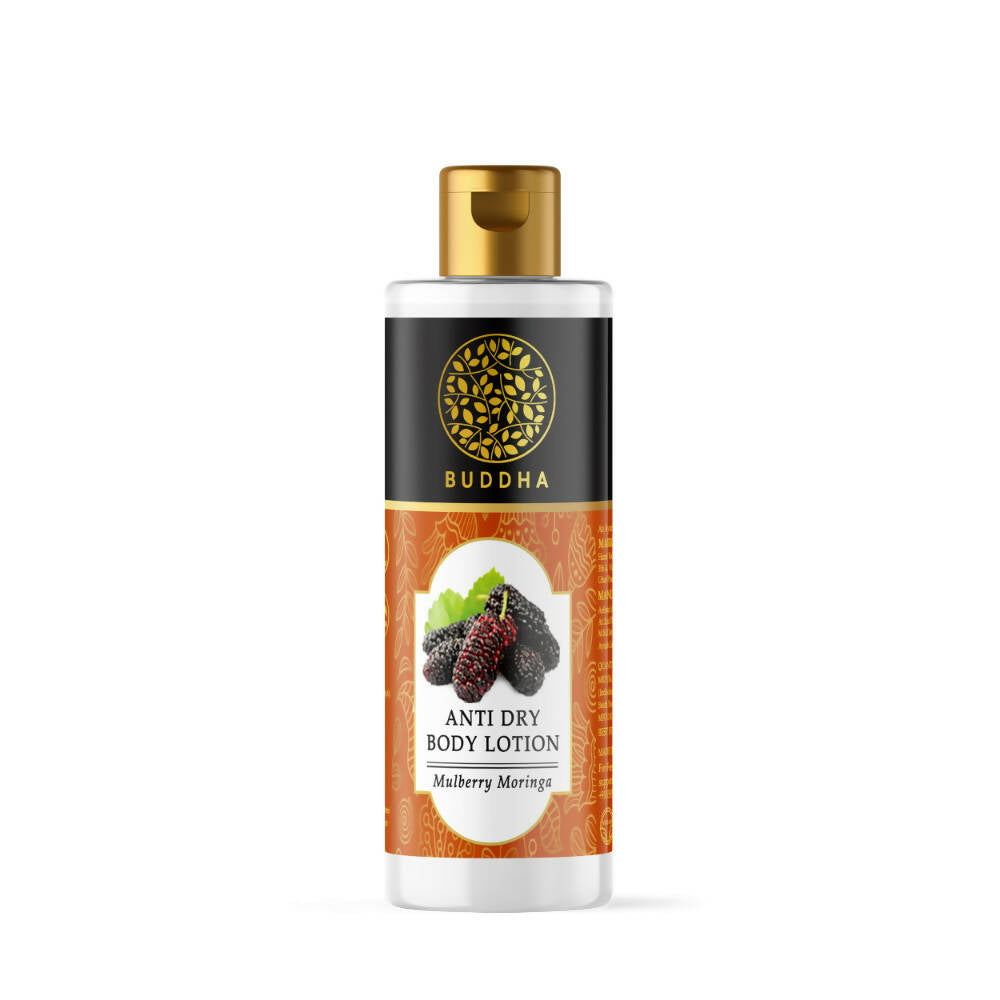 Buddha Natural Anti Dry Body Lotion - Helps Restore Moisture Nourishes & Hydrates Skin