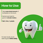 Herby Angel Baby Toothpaste For Strong Teeth