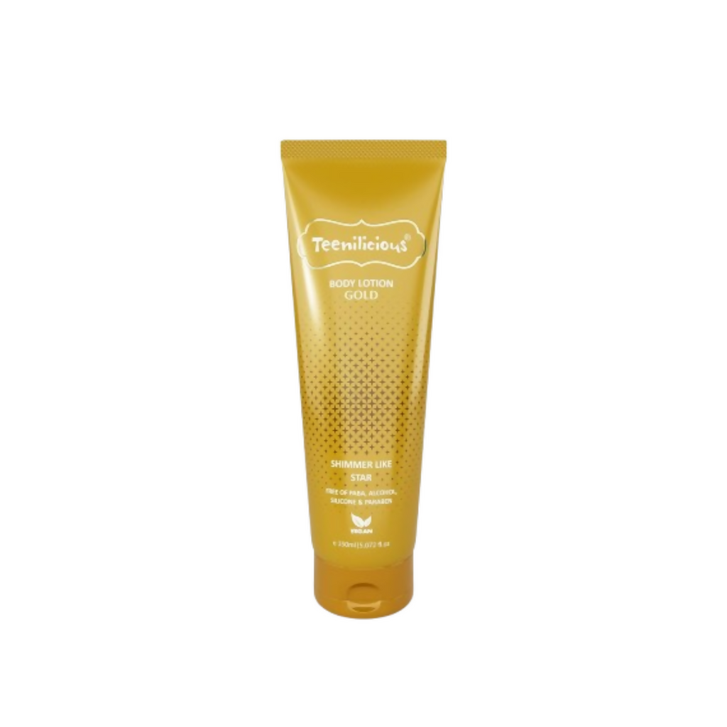 Teenilicious Gold Sparkle Body Lotion
