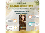 Kokila Organics Hair Color Shampoo With Natural Extracts - Dark Brown
