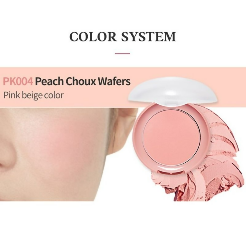 Etude House Lovely Cookie Pressed Powder Blush - Peachy