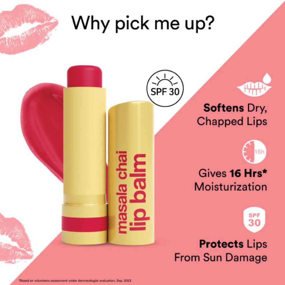 Wow Skin Science Masala Chai Lip Balm