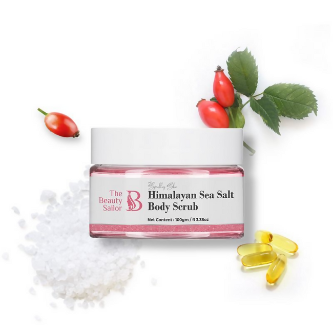 The Beauty Sailor Sparkling Skin Himalayan Sea Salt Body Scrub Main Image
