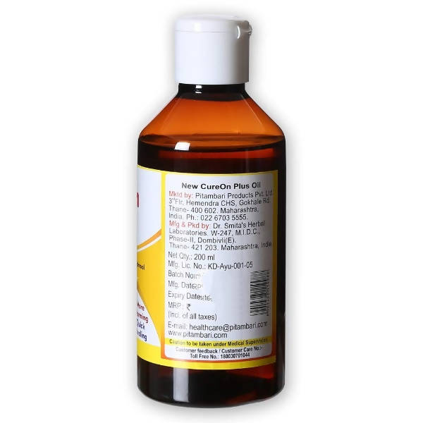 Pitambari New CureOn Plus Pain Relief Oil Main Image