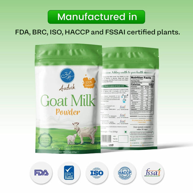 Aadvik Goat Milk Powder (200 Gm) Main Image