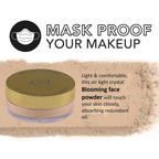 CVB C54 Blooming Loose Face Powder Air Light Crystal Oil Control Powder Shade 3