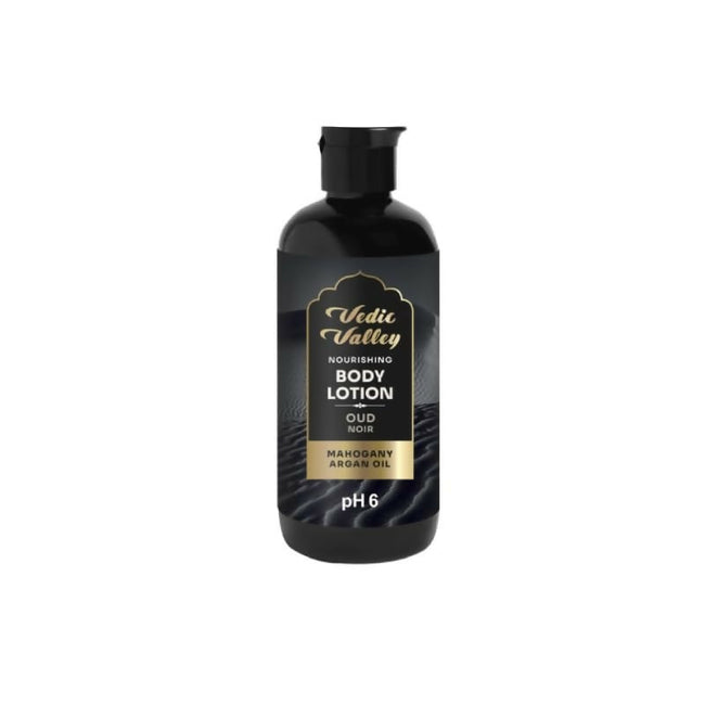 Vedic Valley Oud Noir Body Lotion with Shea, Avocado Butter Hover Image