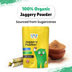 Little Joys 100% Organic Jaggery Powder, No preservatives, No additives, No chemicals
