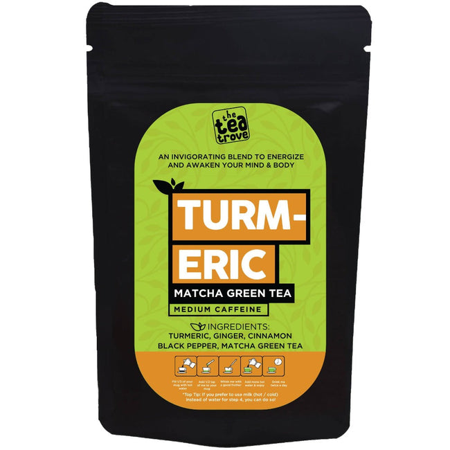 The Tea Trove - Turmeric Matcha Green Tea Hover Image