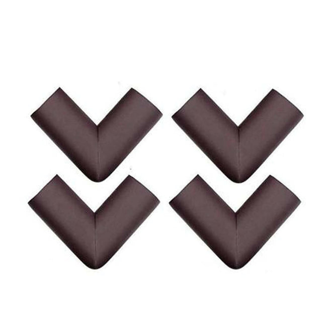 Safe-O-Kid Corner Guards Cushion L Shaped, Small, For Child Safety, Brown Hover Image