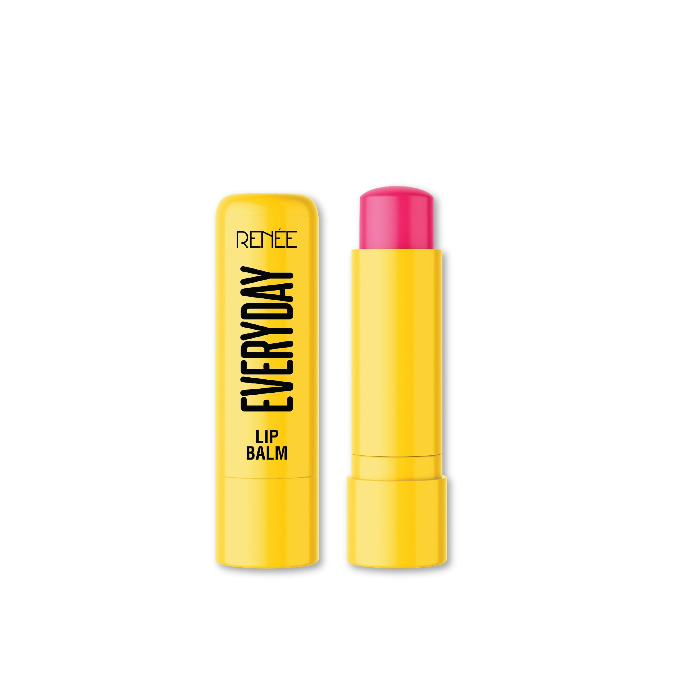 Renee Everyday Tinted Lip Balm - Rose Petal, Moisturizes & Protects with SPF 30