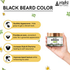 Rishi Natural Beard Black Color