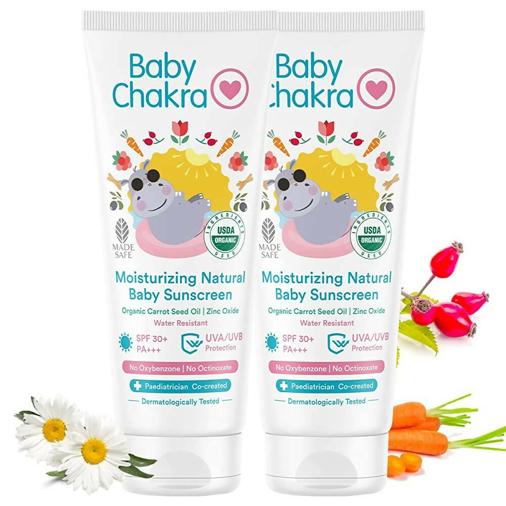 BabyChakra Moisturizing Natural Baby Sunscreen